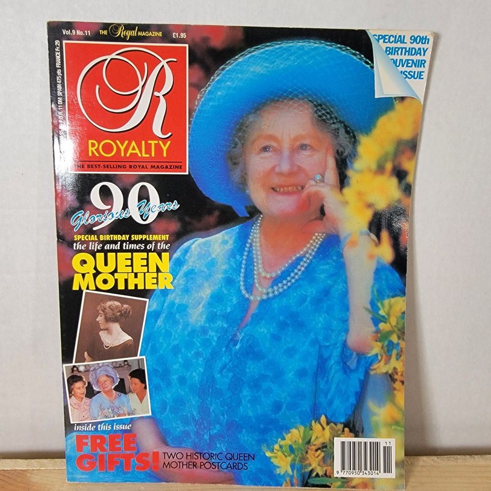 Royalty Magazine 90th Birthday Souvenir Issue - August 1990